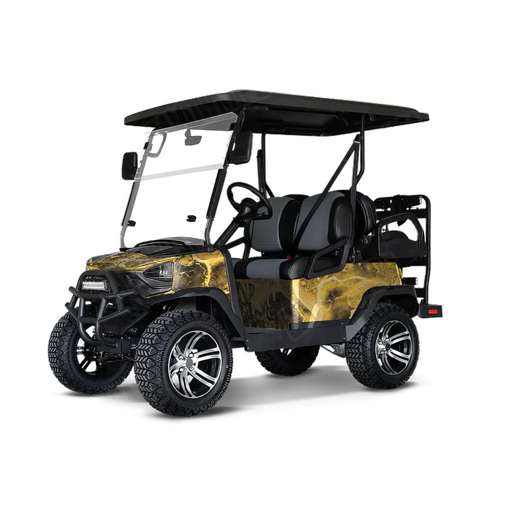 Prym1 Stream Ocre Golf Cart Wraps