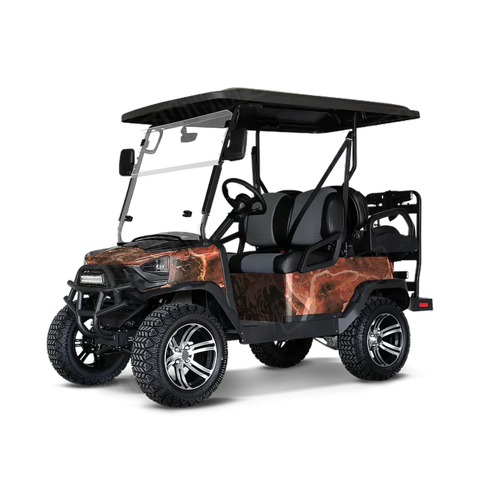 Prym1 Stream Orangeade Golf Cart Wraps
