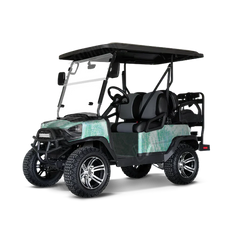 Realtree Aspect Teal Waters Golf Cart Wraps