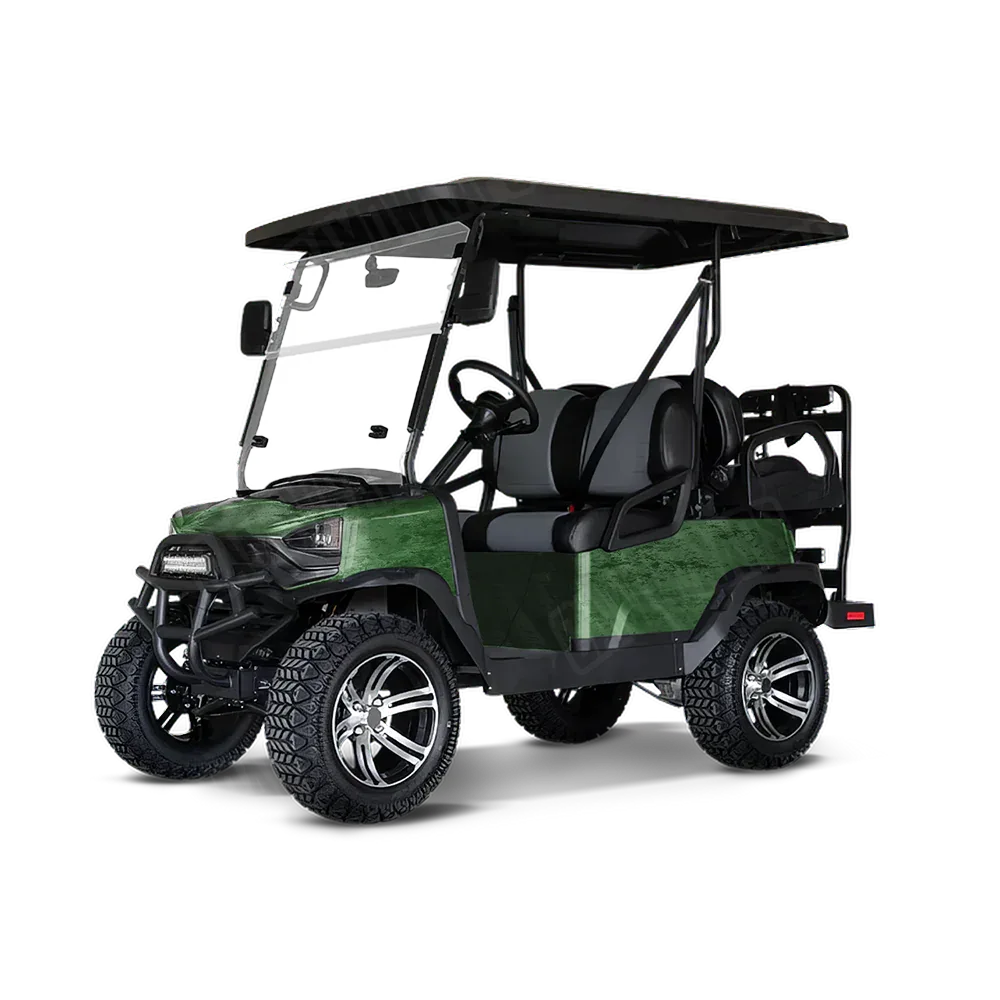 Realtree Fishing Green Golf Cart Wraps