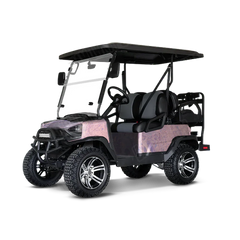 Realtree WAV3 Purple Rose Golf Cart Wraps