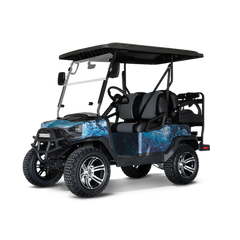 Realtree XTREME Dark Blue Golf Cart Wraps