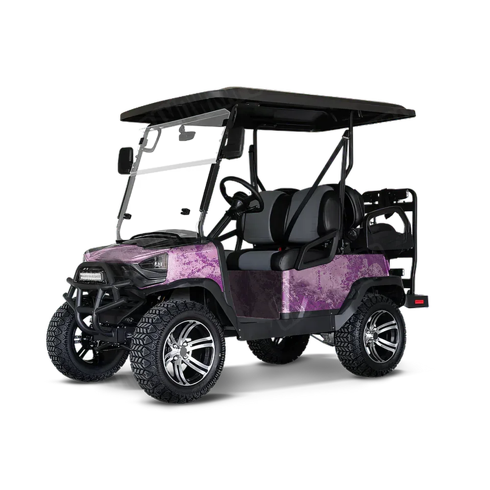 Realtree XTREME Passion Pink Golf Cart Wraps