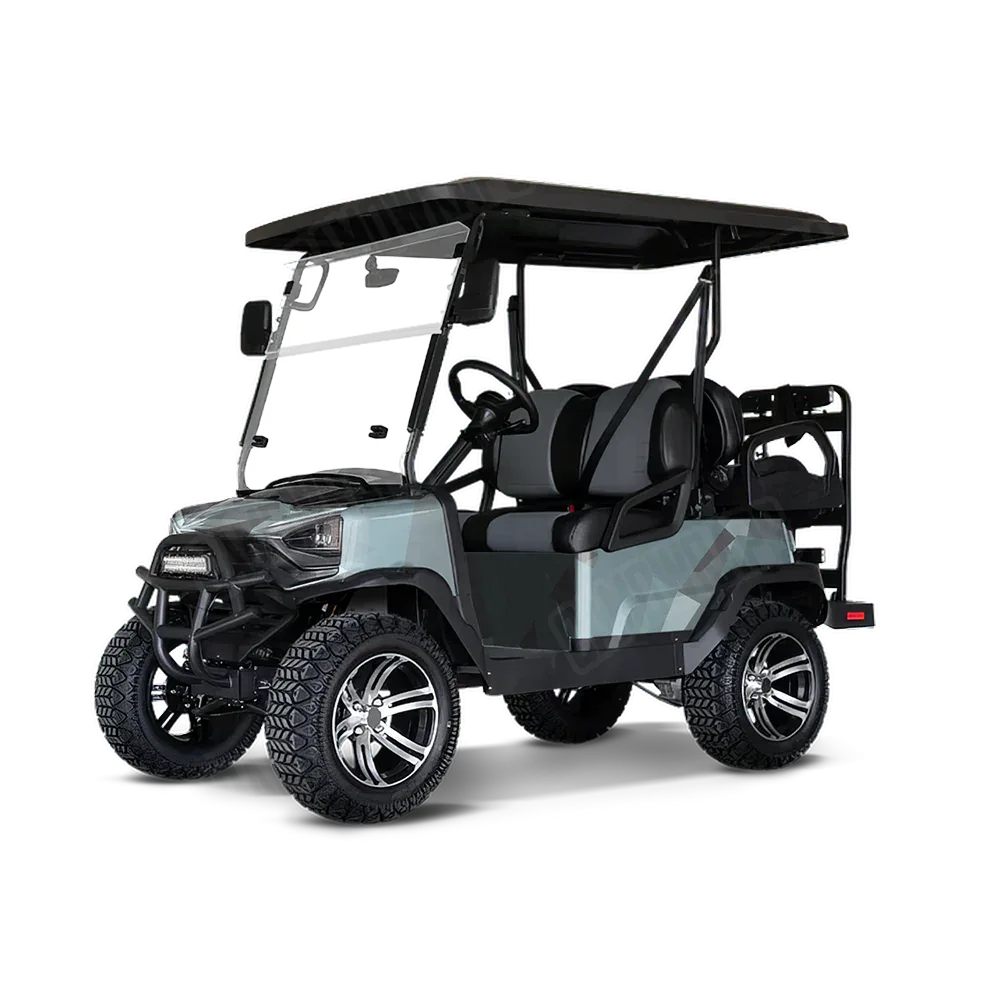 Shattered Overcast Golf Cart Wraps