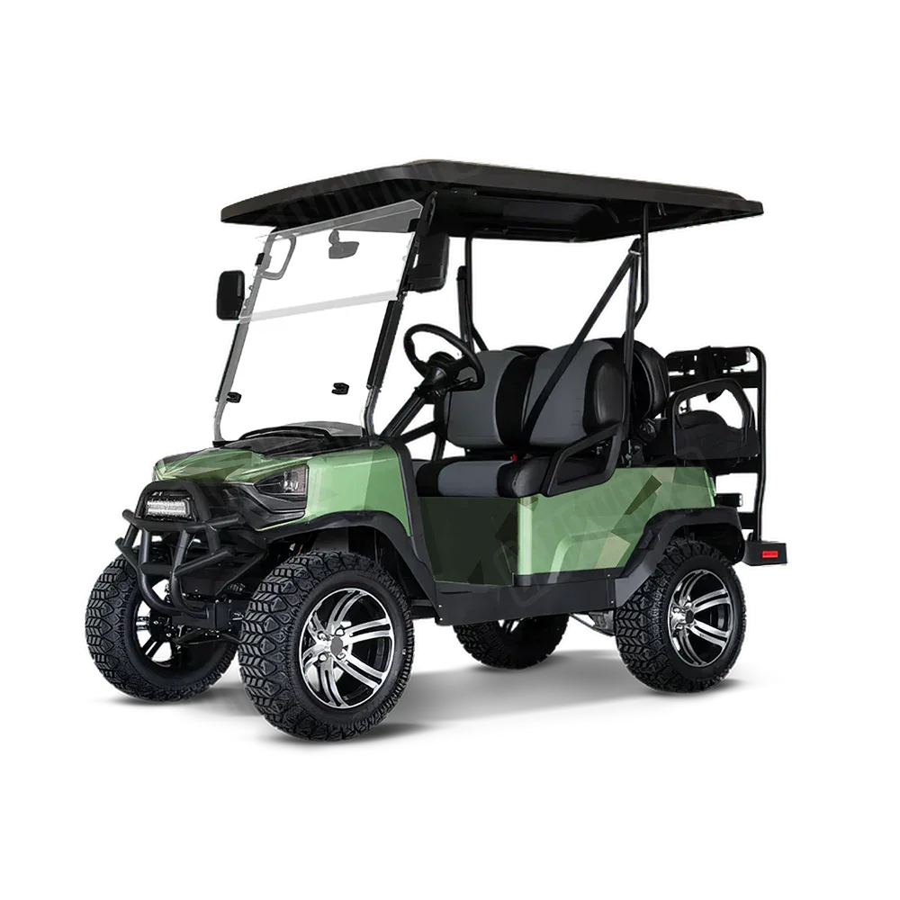 Shattered Pistachio Golf Cart Wraps