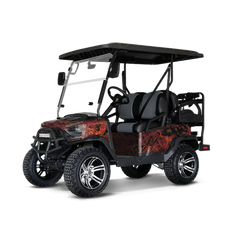 Toadaflage Ember Golf Cart Wraps