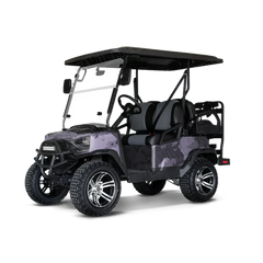 Treetop Lilac Golf Cart Wraps