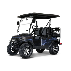 Vietnam Tiger Stripe Blue Midnight Golf Cart Wraps