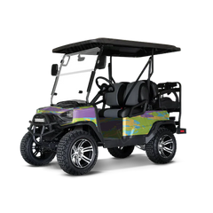 Vietnam Tiger Stripe Carnival Golf Cart Wraps