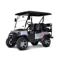 Vietnam Tiger Stripe Cotton Candy Golf Cart Wraps