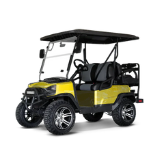 Vietnam Tiger Stripe Elite Yellow Golf Cart Wraps