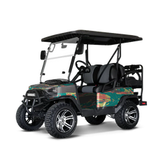 Vietnam Tiger Stripe Fiesta Golf Cart Wraps