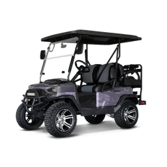 Vietnam Tiger Stripe Lilac Golf Cart Wraps