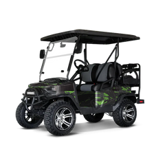 Vietnam Tiger Stripe Metro Green Golf Cart Wraps