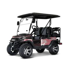 Vietnam Tiger Stripe Pink Golf Cart Wraps