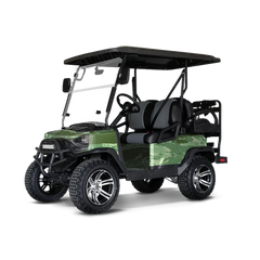 Vietnam Tiger Stripe Pistachio Golf Cart Wraps