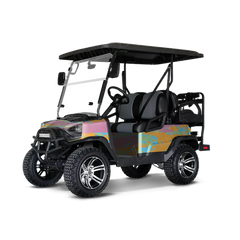 Vietnam Tiger Stripe Sherbert Golf Cart Wraps