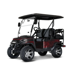 Vietnam Tiger Stripe Vampire Red Golf Cart Wraps
