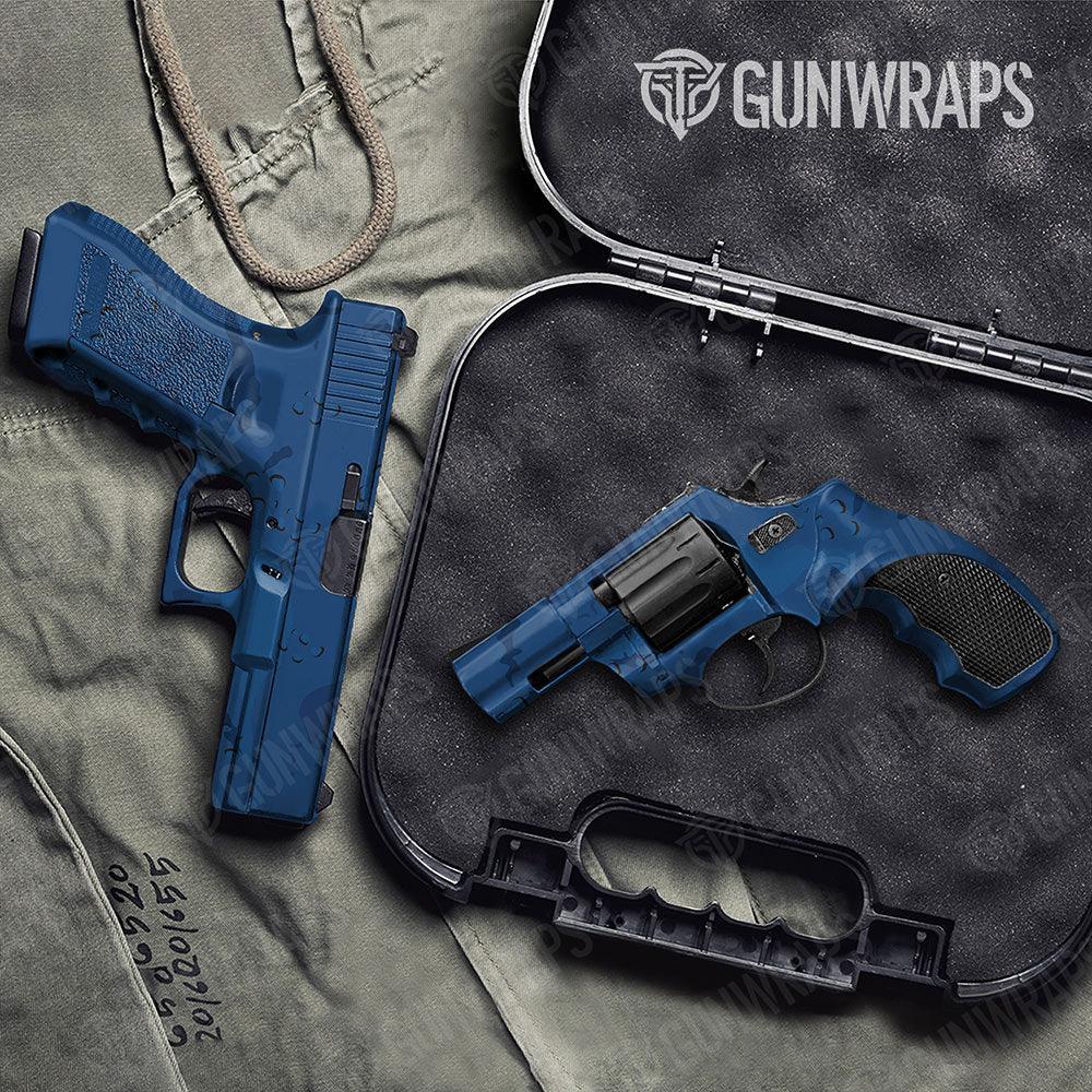 Battle Storm Elite Blue Handgun Gun Skin Vinyl Wraps