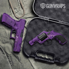 Battle Storm Elite Purple Handgun Gun Skin Vinyl Wraps
