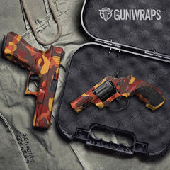 Classic Autumn Handgun Gun Skin Vinyl Wraps