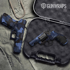 Cumulus Blue Midnight Handgun Gun Skin Vinyl Wraps