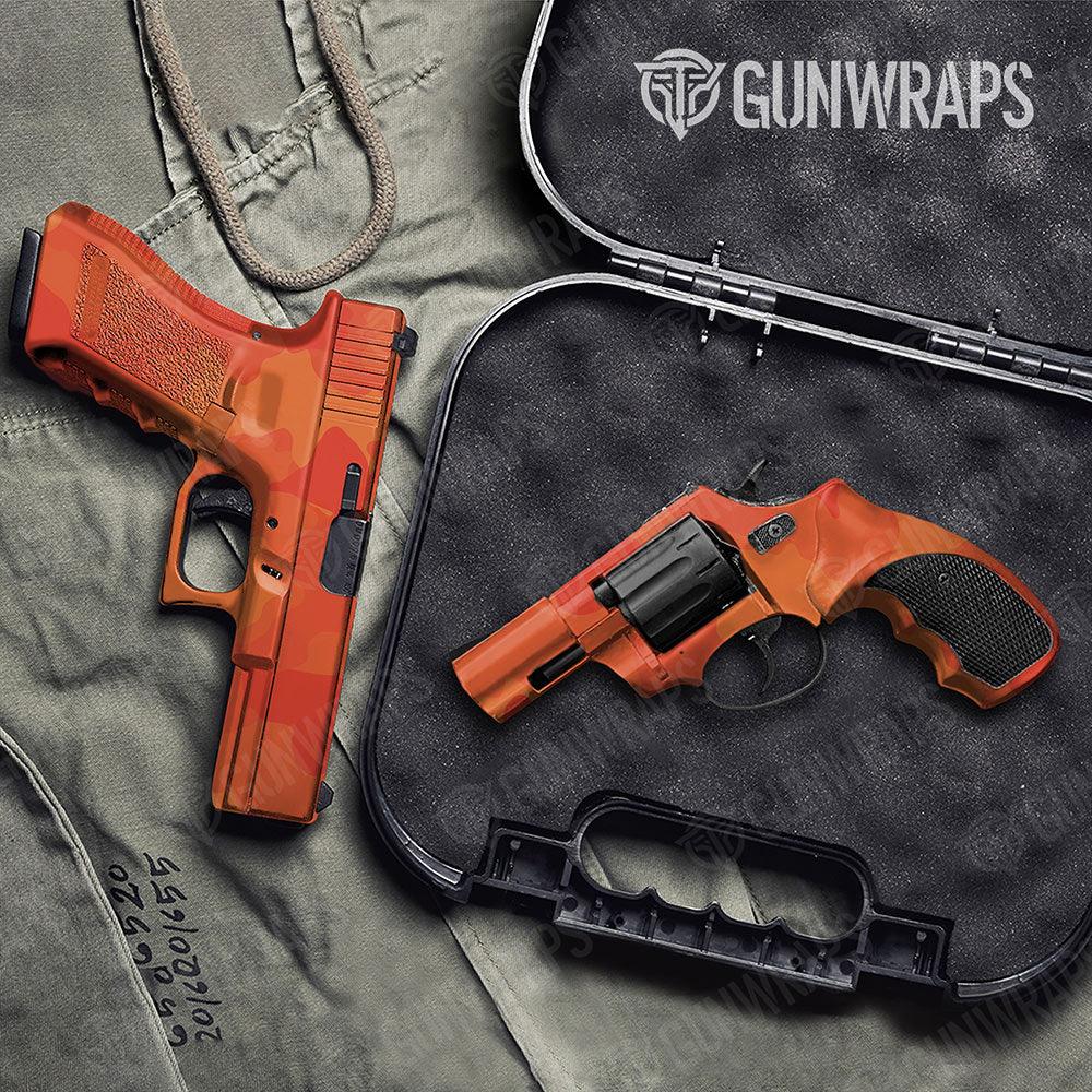 Cumulus Elite Orange Handgun Gun Skin Vinyl Wraps