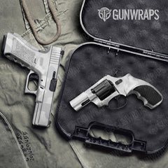 Cumulus Elite White Handgun Gun Skin Vinyl Wraps
