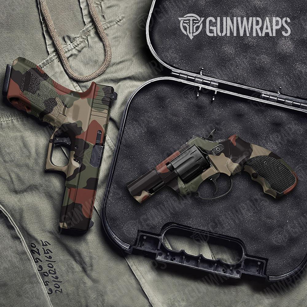 Cumulus Militant Copper Handgun Gun Skin Vinyl Wraps