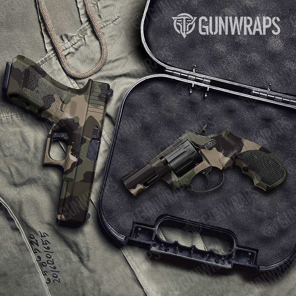 Cumulus Militant Green Handgun Gun Skin Vinyl Wraps