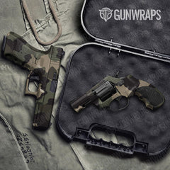 Cumulus Militant Green Handgun Gun Skin Vinyl Wraps