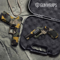 Cumulus Militant Yellow Handgun Gun Skin Vinyl Wraps