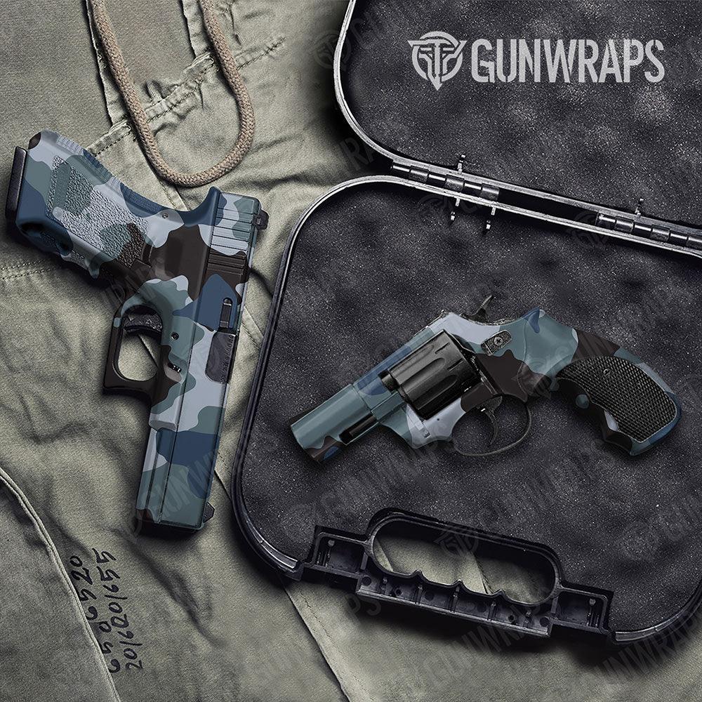 Cumulus Navy Handgun Gun Skin Vinyl Wraps