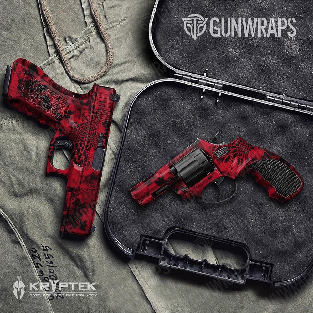 Kryptek Diablo Handgun Gun Skin Vinyl Wraps