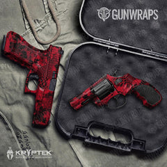 Kryptek Diablo Handgun Gun Skin Vinyl Wraps