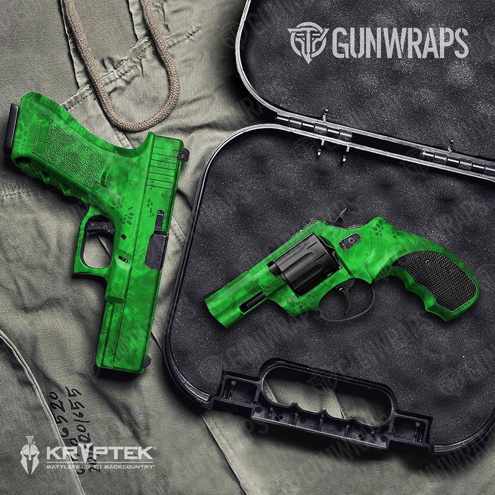 Kryptek Green Handgun Gun Skin Vinyl Wraps