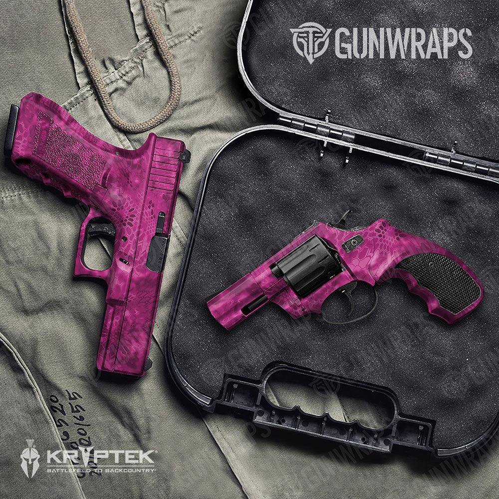 Kryptek Magenta Handgun Gun Skin Vinyl Wraps