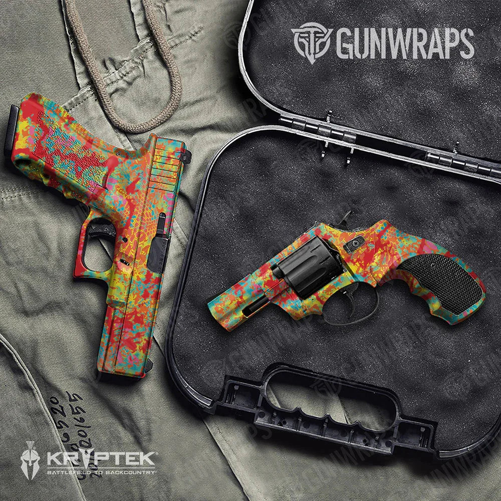 Kryptek Obskura Loki Handgun Gun Skin Vinyl Wraps