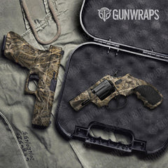 Nature Dry Grassland Duck Handgun Gun Skin Vinyl Wraps