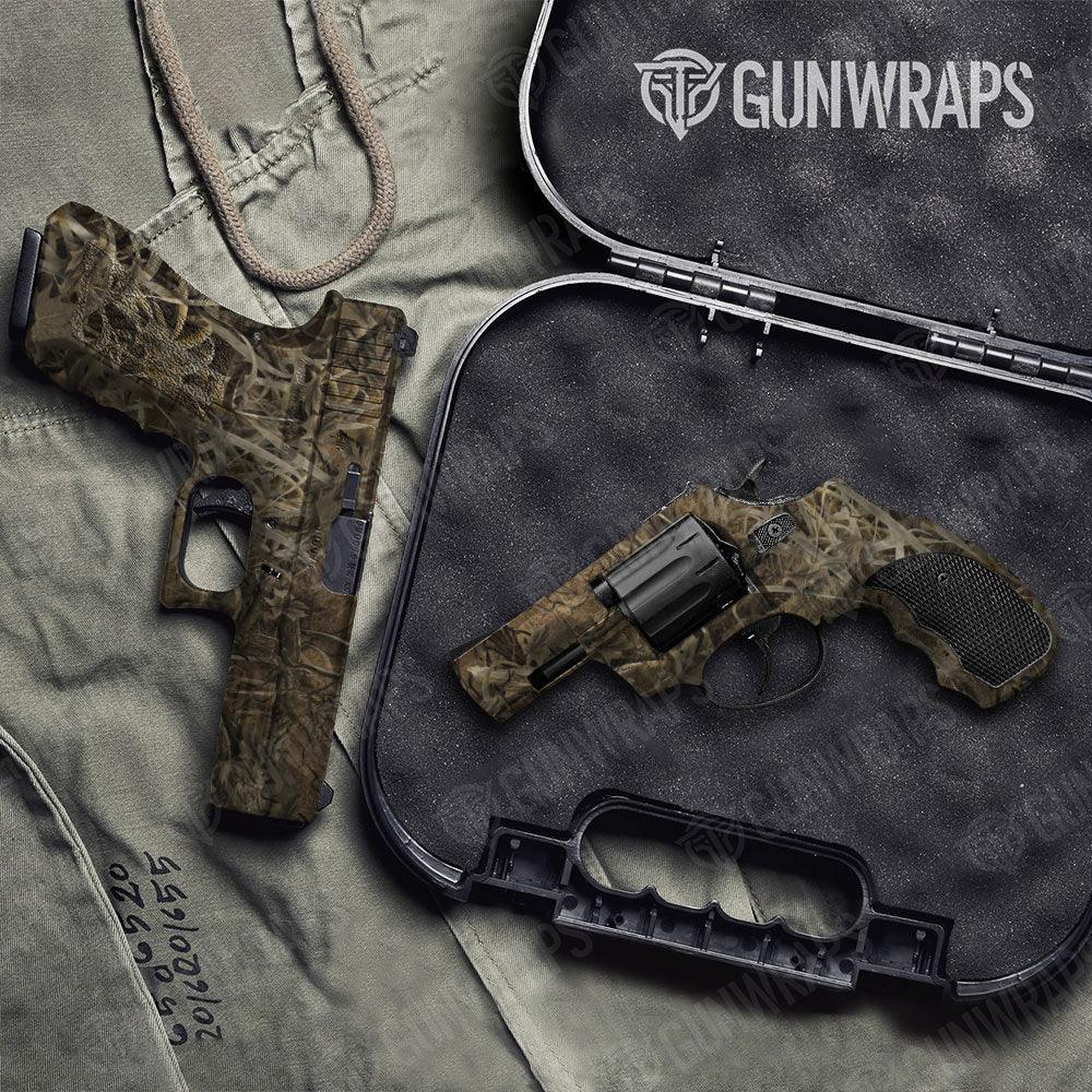 Nature Grassland Handgun Gun Skin Vinyl Wraps