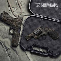Nature Mossy Woodland Handgun Gun Skin Vinyl Wraps