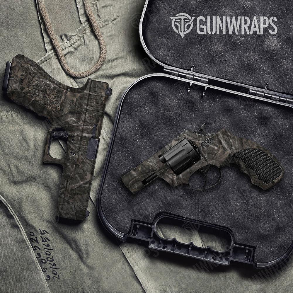 Nature Woodland Handgun Gun Skin Vinyl Wraps