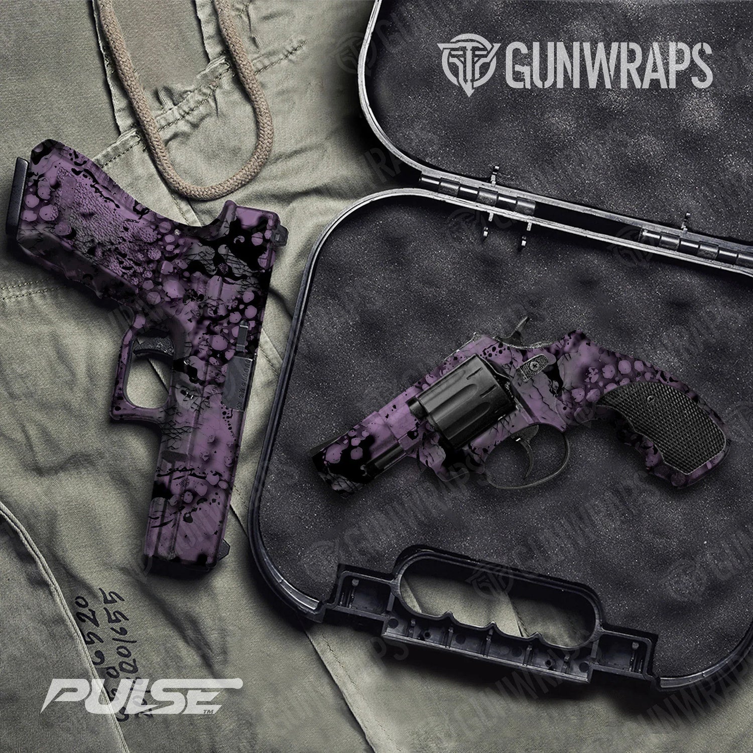 Pulse Galaxy Handgun Gun Skin Vinyl Wraps