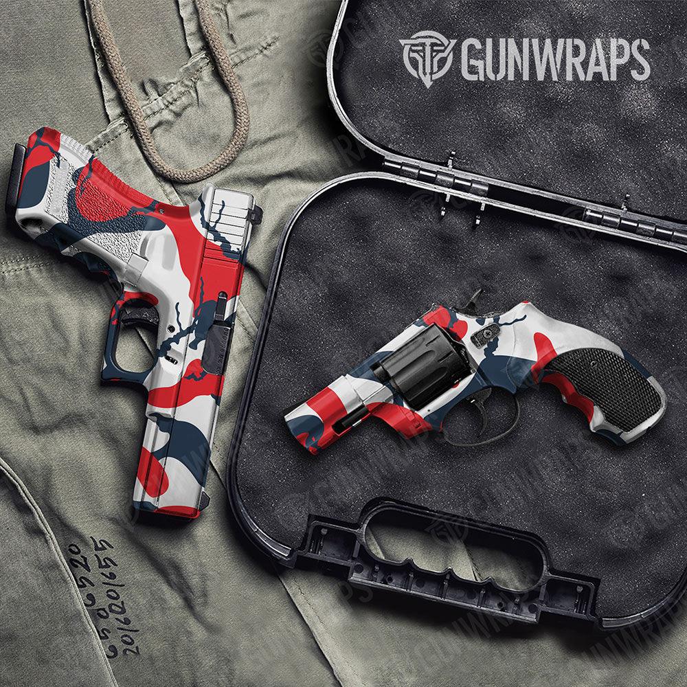 Ragged America Handgun Gun Skin Vinyl Wraps