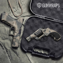 Ragged Army Handgun Gun Skin Vinyl Wraps