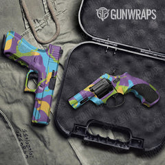 Ragged Carnival Handgun Gun Skin Vinyl Wraps