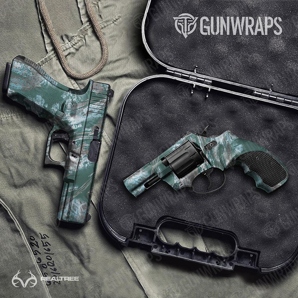 Realtree Aspect Glacier Handgun Gun Skin Vinyl Wraps