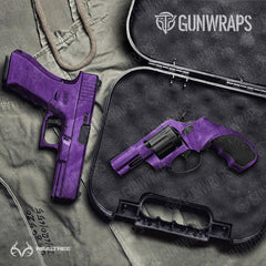 Realtree Fishing Purple Handgun Gun Skin Vinyl Wraps