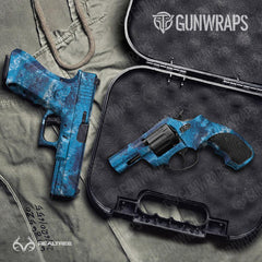 Realtree XTREME Dark Blue Handgun Gun Skin Vinyl Wraps
