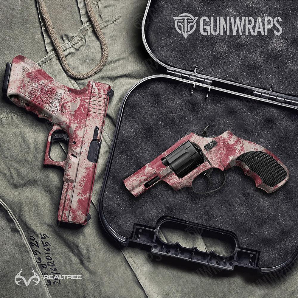 Realtree XTREME Viva Magenta Handgun Gun Skin Vinyl Wraps